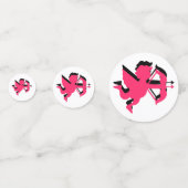Double Cupid Valentine's Day Table Confetti (Devant)