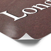 Double-decker Bus London Perfect Perfect Poster (Hoek)