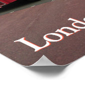 Double-decker Bus London Poster (Hoek)