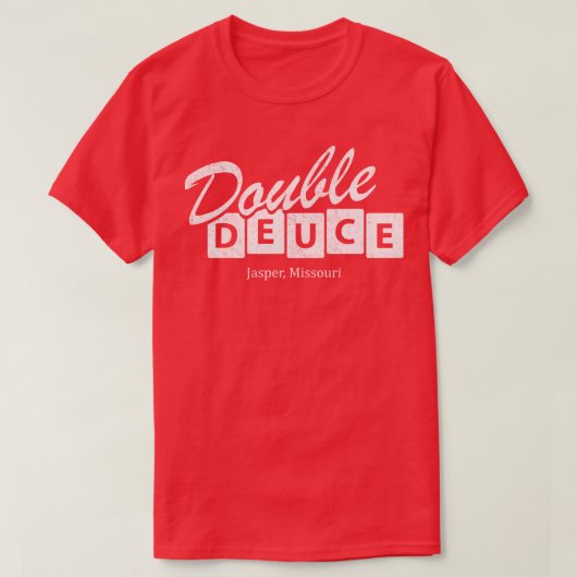 Double Deuce T-shirt (Design voorkant)