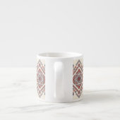 Double Diamond Palestinian Tatreez Expresso Mug (Dos)