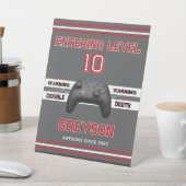 Double digits! Perfect Ten Year old Birthday  Reclamebord Met Voetstuk (Insitu)