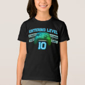 Double digits! Perfect Ten Year old Birthday  Tri-Blend Shirt (Voorkant)