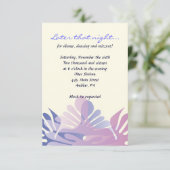 Double Doves B'nai Mitzvah Invitation Carte Party (Debout devant)
