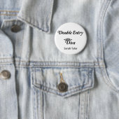 Double Entry Diva Ronde Button 5,7 Cm (In situ)