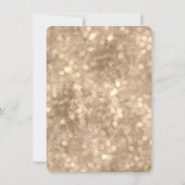 Double faire-part de mariage vintage de Champagne (Dos)