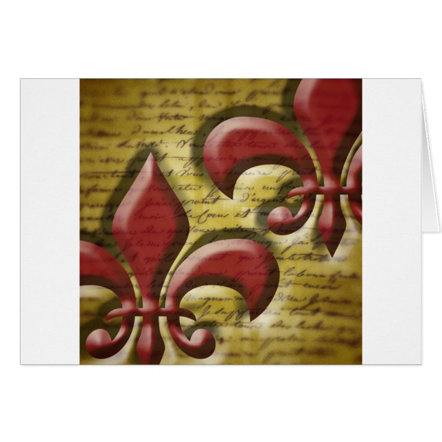 Double Fleur de Lis (Devant horizontal)