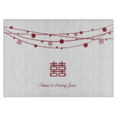 Double Happiness Lanterns Planche à découper en ve (Devant)