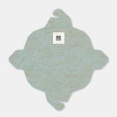 Double Happiness Ocean Take Home Favor Box Bedankdoosjes (Uitgevouwen)