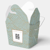 Double Happiness Ocean Take Home Favor Box Bedankdoosjes (Geopend)