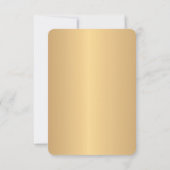 Double Happiness pour une carte de réponse de mari (Dos)