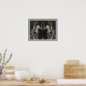 Double Image Alphonse Mucha Poster 16 x 20 (Cuisine)