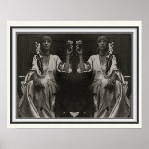 Double Image Alphonse Mucha Poster 16 x 20