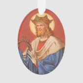 Double image St. Louis IX le roi (PM 05) Acrylique (dos)