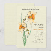 Double invitation de narcisse (Devant / Derrière)