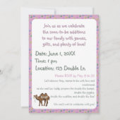 Double Joie, Double Amour Invitation (Dos)