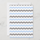 Double le problème TWINS Baby shower Invitation (Dos)