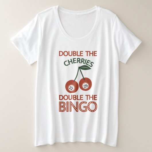 Double les cerises Double le bingo (Design devant)