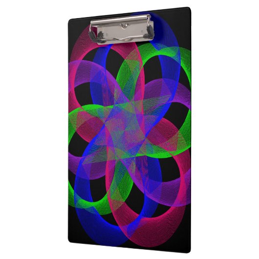 Double Loop Mesh Geometric Clipboard Klembord (Links)