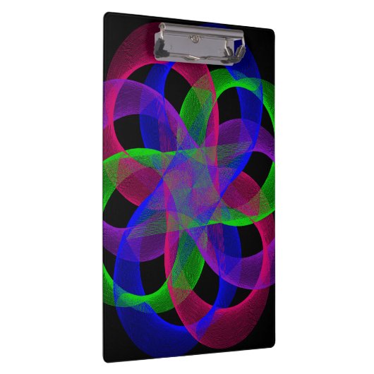 Double Loop Mesh Geometric Clipboard Klembord (Rechts)