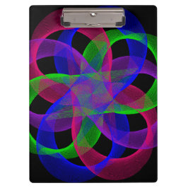 Double Loop Mesh Geometric Clipboard Klembord