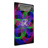 Double Loop Mesh Geometric Mini Clipboard Mini Klembord (Schuin)