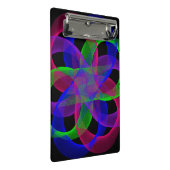 Double Loop Mesh Geometric Mini Clipboard Mini Klembord (Schuin)