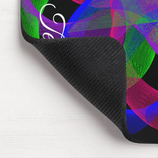 Double Loop Mesh Geometric Mouse Pad Muismat (Hoek)