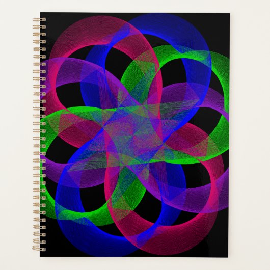Double Loop Mesh Geometric Spiral Planner (Voorkant)