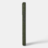 Double Moss Texture iPhone 16 Coque - Personnalisé (Verso / Gauche)