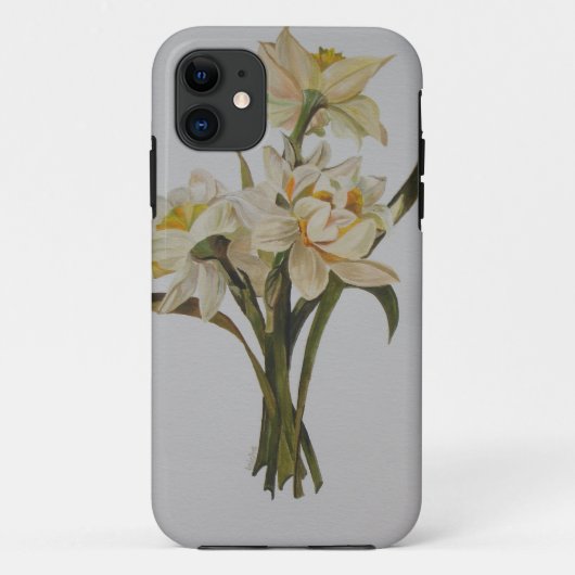 Double Narcissi Bouquet Floral Art Case-Mate iPhone Case (Achterkant)