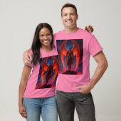 Double nature : Devil et Angel T-Shirt (Unisexe)