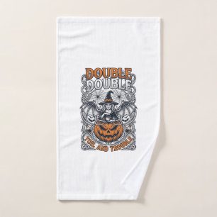 Double peine Malheur Sorcière Citrouille Halloween