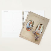 Double photo Retraite florale Vintage (Devant avec enveloppe)