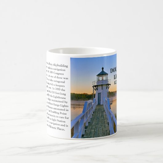 Double Point Lighthouse, Maine Mug (Centre)