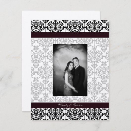 Double programme de bonheur Damask 2 (Devant / Derrière)