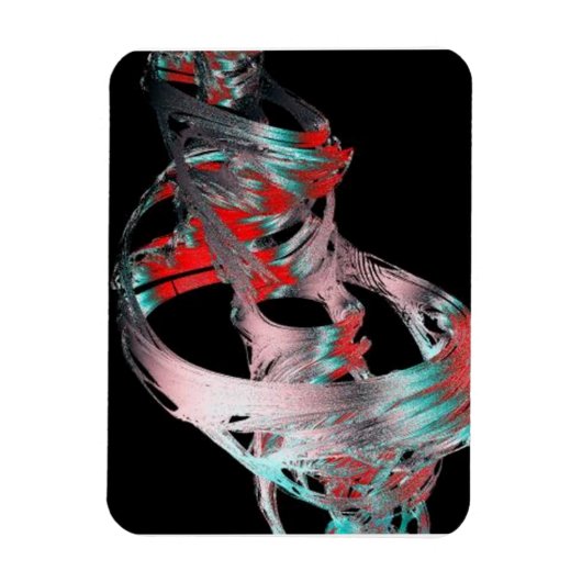 Double Rainbow Vortex Magnet Magneet (Verticaal)