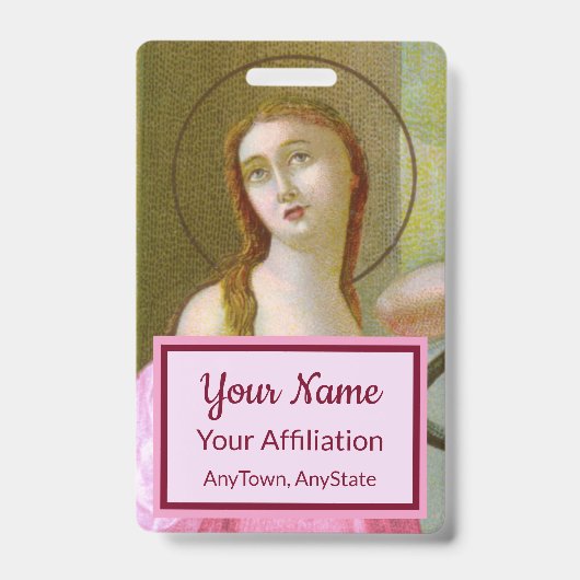 Double Rose St. Agatha (M 003) Badge 4 (Avant)