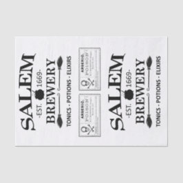 Double Salem Brewery Tissue Paper Tissuepapier