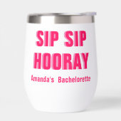 Double Shadow Sip Sip Hooray Bachelorée Party (Gauche)