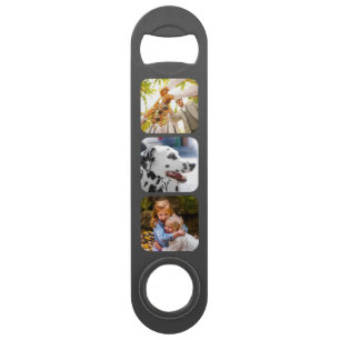 Double Sided 6 Foto Sleutelhanger Bottle Open Speed Flessenopener