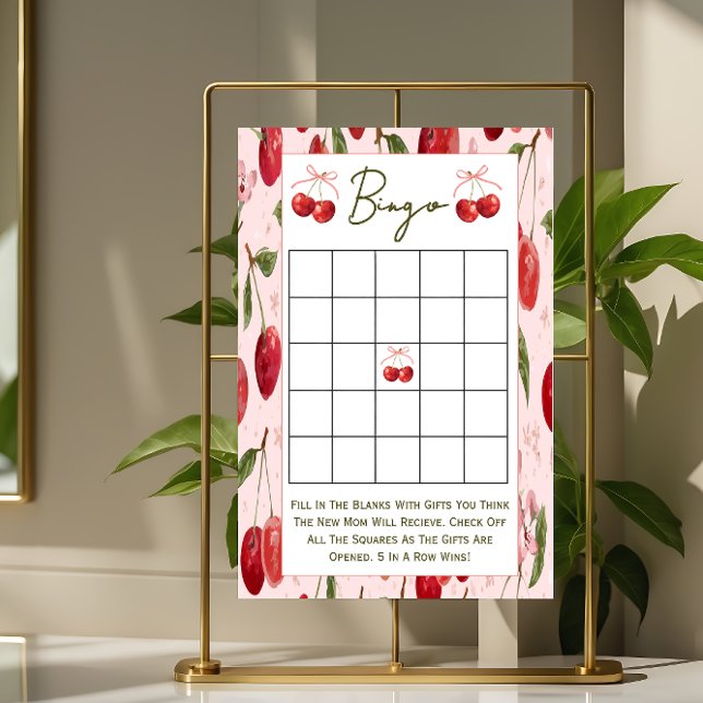 Double sided baby shower games Cherry Sweet  (Creator heeft geüpload)