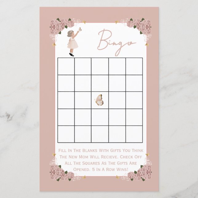 Double sided baby shower games Sugar and Spice (Voorkant)