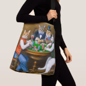 Double Sided Crossbody Bag Crossbody Tas (Dichtbij)