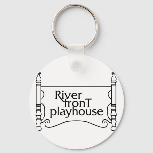 double sided logo key chain sleutelhanger (Achterkant)