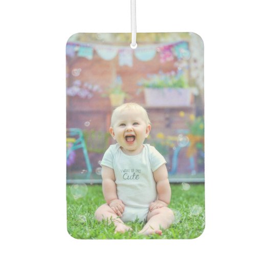 Double Sided Personalized Photo Luchtverfrisser (Voorkant)