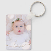 Double Sided Photo Aluminum Sleutelhanger (Achterkant)