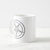 Double Sigil de tasse blanche classique de (Devant gauche)