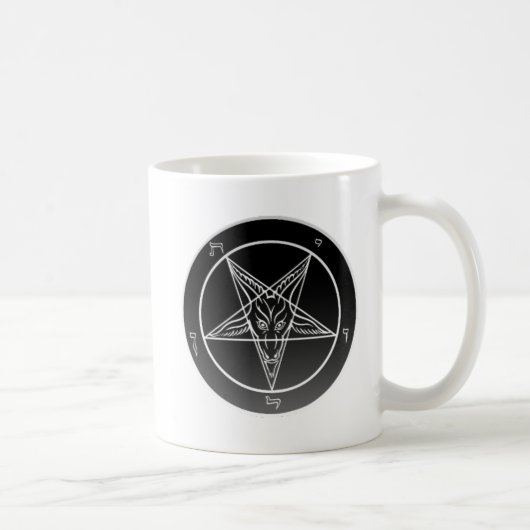 Double Sigil Noir de tasse blanche classique de (Droite)