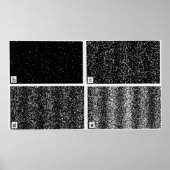 Double Slit Experiment Poster (Voorkant)